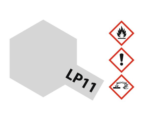 LP-11 Silver gloss, paint, 10 ml bottle