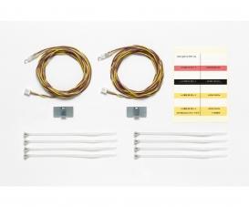 MFC LED Yellow Cable Set, 2 x 1100 mm, 3 mm