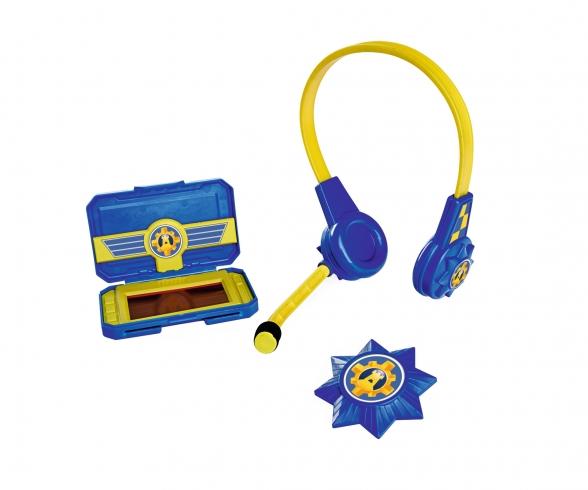 Sam Police Headset and Smartphone