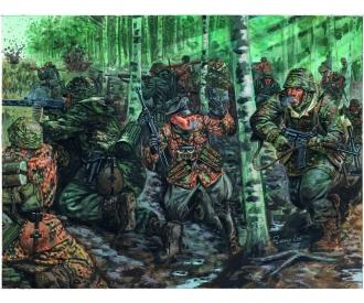 Italeri 1:72 WW2 German Elite Troops Model Kit