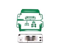 Mirror/Rear Wing EVOII, model parts, green
