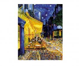 Nocturnal Café - painting by numbers