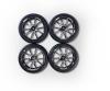 1:10 wheel set 10 Sp.Design (4) chrom