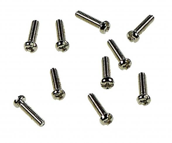M2 Screw 2x8mm, model spare screws, 10-pack