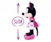 Peluche Disney Minnie Mouse Robe Rose, 35 cm