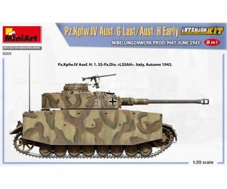 1:35 Pz.Kpfw.IV Ausf.G-Last/H-Early 2in1