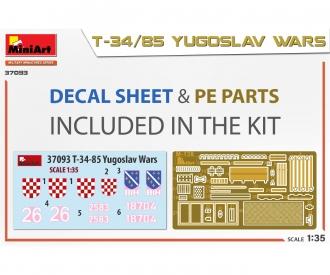 1:35 T-34/85 Jugoslawien Krieg