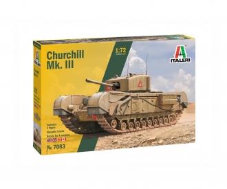 Italeri Churchill Mk. III Tank Model Kit 1:72