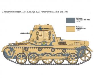 1:72 Sd.Kfz 265 Petit wagon de commandement de chars