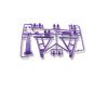 A Parts Fr. Suspension Arm Purple