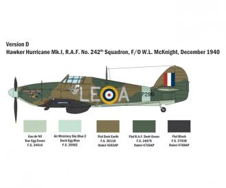 Italeri 1:48 HURRICANE Mk.I Plastic Kit