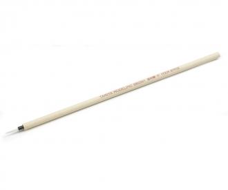 Pointed Brush Medium, modeling brush with wood handle