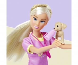 Steffi LOVE Dog Trainer – Poupée dresseuse de chiens