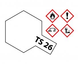 TS-26 White Gloss, spray paint, 100 ml aerosol