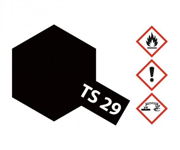 TS-29 Semi Gloss Black, spray paint, 100 ml