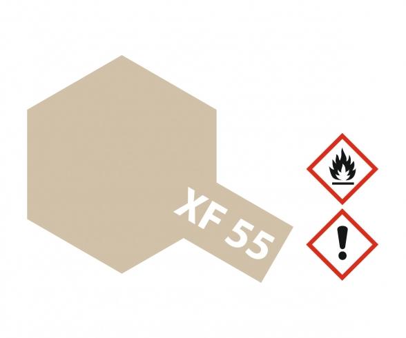 XF-55 Flat Deck Tan, acrylic paint, 10 ml