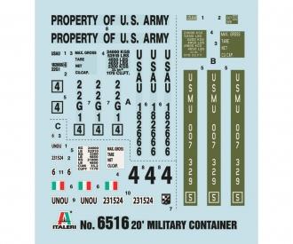 Italeri 1:35 20' Military Container Model Kit