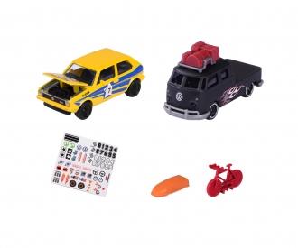 Majorette 212055005 – Volkswagen Deluxe – Scala 1/64 – Auto In Miniatura Originali