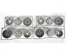 Champ F/R-Parts, model wheels set, front and rear