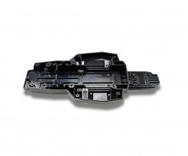 DT-04 Chassis blk, RC chassis part, black tub