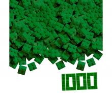 Blox 1000 briques vertes 4 plots en vrac