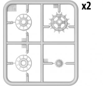 1:35 Laufrollen T-55/T-55A (10+4)