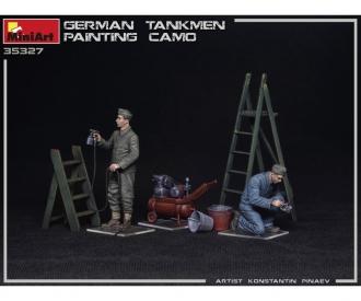 1:35 Fig. Ger. Tankmen (2)Painting  Camo