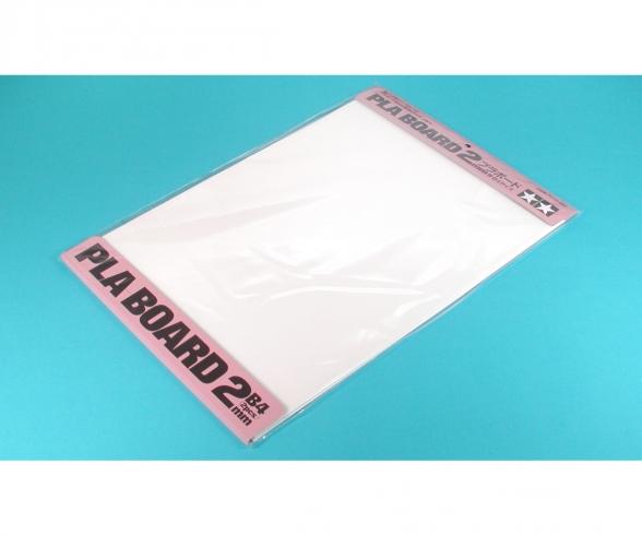 Pla-Board 2mm B4, modeling sheet, 2 pcs