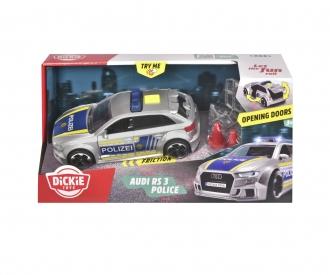 Voiture de police Audi RS3 avec lumière et son