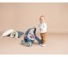 Little Smoby 3-in-1 Lauflernwagen mit Puppe