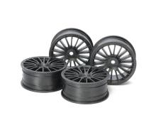 1:10 MN 18spk Whl 24mm Off0 Hard, RC wheels