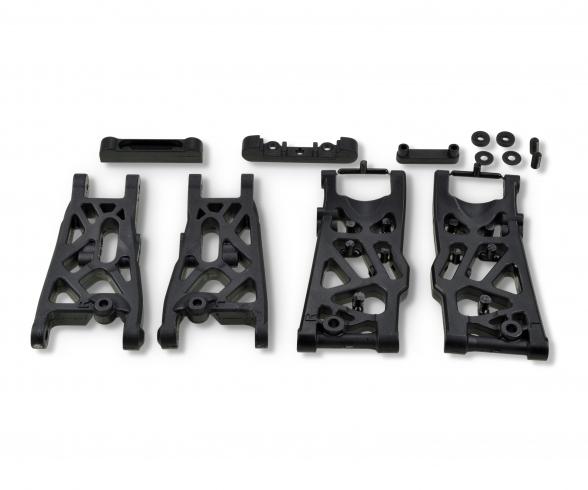 X10EB-2WD Querlenker + Halter-Set V/H