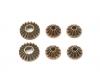 M-08/M-07/TA-06 Steel Bevel Gears, RC spare set