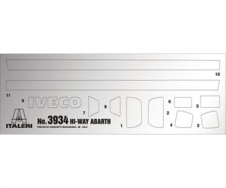 Iveco HI-WY E5 Abarth 1:24 truck model kit