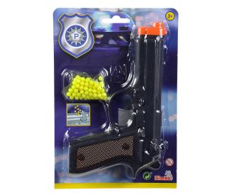 Kugelpistole mit Munition, 3-sort.