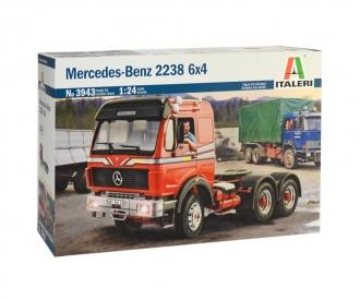 Mercedes-Benz 2238 6x4 Model Kit 1:24 Scale