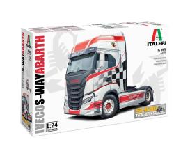 Iveco S-Way Abarth Show Truck Model Kit 1:24