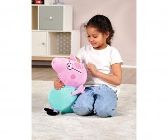 Peppa Pig Peluche Papa Pig, 37 cm