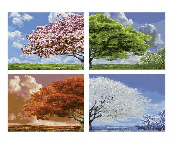 Four Seasons Quattro - Painting by Numbers