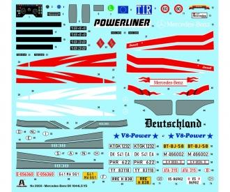 Mercedes-Benz SK1844 LS V8 Model Kit 1:24