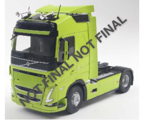 1:24 Volvo FH Globetrotter XL neon green 1:24 Volvo FH Globetrotter XL neon green