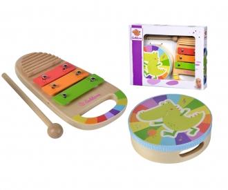 Eichhorn Musik Set tambour et xylo
