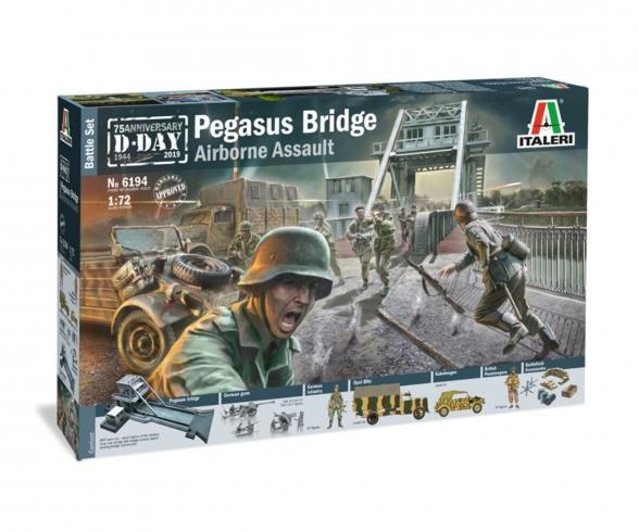 Pegasus Bridge 1:72 Battle Set Model Kit