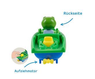 Sportboat with figure