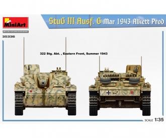 1:35 StuG III allemand, version G, mars 43 (A)