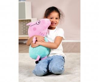 Peppa Pig Pluche Papa Pig, 37cm