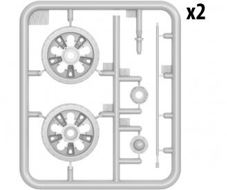 1:35 Galets de roulement T-55/T-55A (10+4)