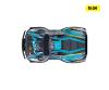 RC Glow Truggy Remote Control Car 1:24
