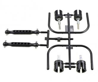 TT02B N Parts, drive shaft and wheel axle set