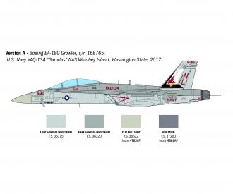 EA-18G Growler Aircraft Model Kit 1:48 Scale